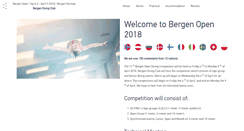 Desktop Screenshot of bergenopen.com