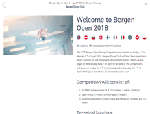 Tablet Screenshot of bergenopen.com